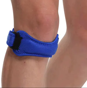 制造商双压力跳线髌骨带健身氯丁橡胶健身房膝盖支撑支架
