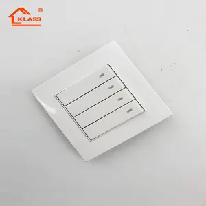 HOT SELL Electrical Accessories White British Standard 220V 16A Plug Power socket Electric Light Wall Sockets Switch