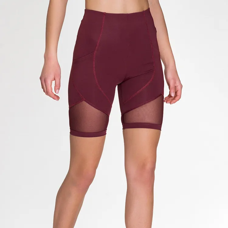 Benutzer definierte Neuankömmling Fitness Hohe Taille Atmungsaktive Sport bekleidung Scrunch Compression Workout Aktive Damen Shorts