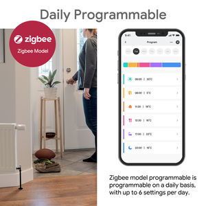 Beok wifi vanne de <span class=keywords><strong>radiateur</strong></span> thermostatique zigbee actionneur de vanne <span class=keywords><strong>électrique</strong></span> <span class=keywords><strong>pour</strong></span> <span class=keywords><strong>radiateur</strong></span> - Product Image 6