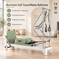 Équipement demi-trapèze en aluminium Smooth Mast, avec sangle de transport, rangement facile, pour programme complet du corps en centre de fitness