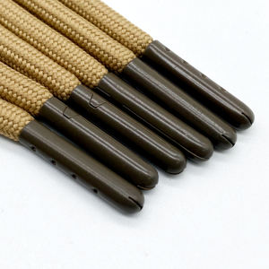 カスタムロゴカラー弾性編組テリレンコードストリング衣類パーカー用ロープドローストリング - Product Image 2