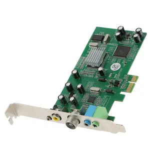 Tarjeta sintonizadora de TV PCI-E interna, grabadora de captura de vídeo DVR, PAL, BG, PAL, NTSC, SECAM, PC, PCI-E, Tarjeta Multimedia remota