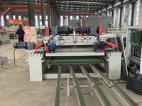 Mesin Pengolah Kayu Veneer Otomatis YUEQUN dengan Kontrol PLC, Pompa Motor, Bantalan, dan Lini Produksi Mesin
