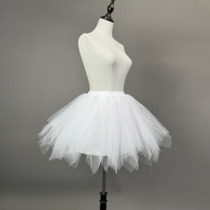 Jupe en gaze élégante pour femme, style vintage, pour fête d'Halloween, avec dentelle et volants, taille naturelle, design asymétrique, <span class=keywords><strong>mini</strong></span> tutu - Product Image 6