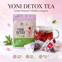 Tisane Premium aux Herbes Chinoises pour la Fertilité Féminine et l'Équilibre Utérin, Détox Yoni, en Sachet Pyramidal