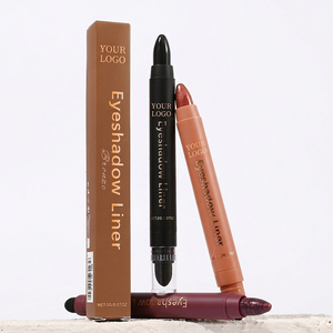 <strong>Eyeshadow</strong> Liner Pen Metallic Dark Delicate Silky Texture Waterproof Easy Blend Shimmer Daily Eye Makeup OEM ODM Custom LOGO - Product Image 1