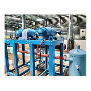 Refrigerant compressor chiller fully equipped with compressor