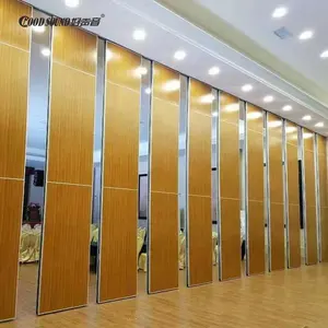 GoodSound Factory Acoustical Movable Soundproof Partition Walls Banquet Hall Movable Partitions