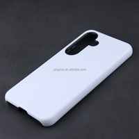 Coque de téléphone portable 3D vierge en TPU PC brillant mat antichoc avec protection d'appareil photo pour 17 Pro Max, design 2 en 1