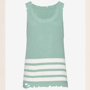 RUIQUWIN-Chaleco sin mangas de lona transpirable con logotipo personalizado para hombre, diseño informal holgado a la moda de talla grande para el verano - Product Image 3