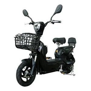 厂家直销定制电动自行车经销商350w 48v摩托车带踏板