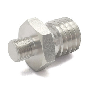 Adaptador de rosca 5/8-11 a M9*0.75 para pulidoras y lijadoras, hierro niquelado - Product Image 4