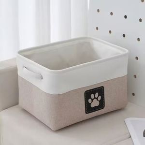 Cesta de Almacenamiento Plegable para Juguetes de Perro, Cesta para Ropa Sucia de Gran Capacidad, Organizador Plegable para Dormitorio - Product Image 4