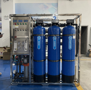 เครื่องกรองน้ำระบบ Reverse Osmosis ระดับอุตสาหกรรม ขนาด 500 ลิตรต่อชั่วโมง สำหรับบำบัดน้ำ<span class=keywords><strong>บาดาล</strong></span> พร้อมระบบควบคุม PLC และวัสดุสแตนเลส SS304 - Product Image 2