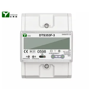 YTL DTS353F 3*230(400)V misuratore di energia trifase su guida DIN tariffe misuratore di potenza certificato MID B + D