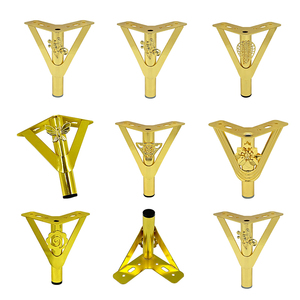 Fourniture d'usine Pieds <span class=keywords><strong>de</strong></span> meubles en métal Table Chaise Canapé Pieds <span class=keywords><strong>Cuisine</strong></span> Salle à manger Salon Jambe pour canapé - Product Image 3