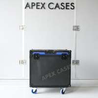APEX CASES Éclairage de scène 2 en 1 : Flight case de transport et de rangement pour projecteur Beam Spot à tête mobile