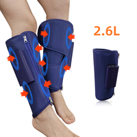 Circulation sanguine sans fil OEM chauffant sans fil masseur de bottes à large mollet par compression d'air portable avec relaxation profonde