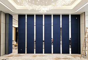 Divisor Móvil Temporal para Hotel con Acabados Personalizables, Marco de Aluminio, Plegable y Deslizante, Pared Acústica Móvil de Madera - Product Image 6