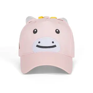 cartoon solid color cute Baseball Cap Spring And Autumn New Sun Hat Baby Duck Cap sun visor hats for boys girls