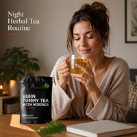 Thé Détox Ventre Plat Rapide Puissant Efficace au Moringa, Thé Vert Minceur, Pilules Amincissantes, Produits et Compléments de Perte de Poids Nigéria