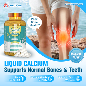 Cápsulas Blandas de Carbonato de Calcio Líquido y Vitamina D3 de Gran Capacidad OEM para Uso Familiar, 400 Cápsulas Blandas Listas para Envío - Product Image 3