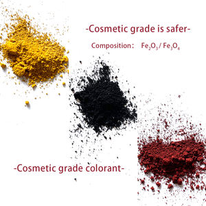 Poudre de pigment d'oxyde de fer de qualité cosmétique de haute qualité Oxyde de fer mat rouge pour cosmétiques - Product Image 2