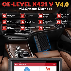 Programador de Llaves de Auto X431 v Pro 4.0, Escáner de Diagnóstico OBD2 para Autos, Escáneres Automotrices - Product Image 3