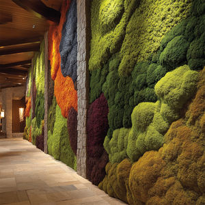 プレディメイドカスタムオフィスデコレーション3Dリアルナチュラルモスウォールアートフレーム安定化保存モスウォールパネル - Product Image 6