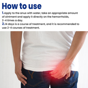 Ungüento para Hemorroides Prolapsadas para el Tratamiento de la Hemorragia <span class=keywords><strong>Anal</strong></span>, Hinchazón, Fisura <span class=keywords><strong>Anal</strong></span> y Alivio del Dolor. - Product Image 4