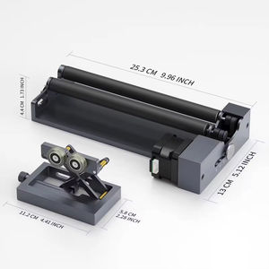 WAINLUX激光雕刻机的旋转模块配备旋转轮，用于雕刻圆形和不规则物体。 - Product Image 4