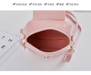 Sac à bandoulière pour femme avec pompons perlés, rigide, toucher délicat, simplicité, grande capacité, sac pour téléphone portable féminin - Product Image 6