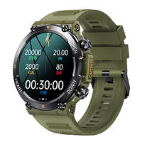 Reloj inteligente K56 Pro para exteriores, resistente al agua, IP68, control del ritmo cardíaco, sueño y seguimiento de llamadas, compatible con Android e IOS