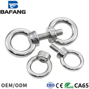 डि582 स्टेनलेस स्टील आई नट हेक्सागोन आंख के नट M3-48 महिला धागे 304 स्टेनलेस स्टील गोल आकार - Product Image 4