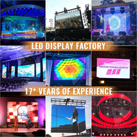 İç ve Dış Mekan 500x500mm LED Kabinli LED Video Duvar P2.6 P2.9 P3.91 P4.81 Sahne Kiralama LED Ekran Paneli