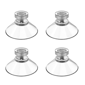 Kleine Glas-Silikon-Tischsaugnäpfe Starke Gummi-Fenstersauger Mit Kunststoffmuttern - Product Image 6