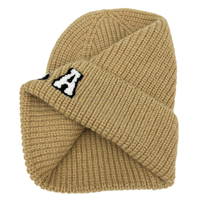 Hoge kwaliteit 100% acryl wintermuts fruit strikken ruit camouflage patronen aangepaste borduurlogo Y2K stijl unisex warme muts