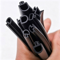 Bestseller : Bandes d'étanchéité en caoutchouc EPDM pour fenêtres ou portes coulissantes en aluminium, bande décorative anti-poussière, légères et économiques