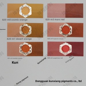 Pigmento Metálico Sintético de Mica Aurora Perlada <span class=keywords><strong>COSMI</strong></span> de Grado Cosmético, Color Blanco Plateado Fantasma con Destellos Rojos y Dorados - Product Image 5