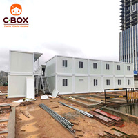 Cbox Complejo de Dormitorios, Alojamiento para Personal con Múltiples Habitaciones, Vivienda para Trabajadores, Casa Contenedor Modular Prefabricada Desmontable