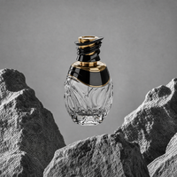 Botella de Perfume Vacía de Lujo, Premium, Personalizada, de 30ml, 50ml, 100ml, con Tapa Artística Única, Botella de Vidrio para Fabricantes de Fragancias