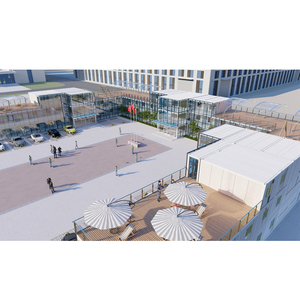 Bán Buôn Căn Hộ Chất Lượng Cao Cấp Trung Quốc Nhà Chứa Phẳng Prefab Nhà Chứa Khách Sạn Cho Khách Và Văn Phòng - Product Image 4