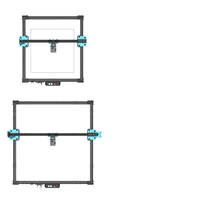 TWOTREES TTS Carve 60*60/42*40cm Nouveau Kit d'Extension pour Graveur Laser CNC de Bureau, Facile à Utiliser, Garantie 1 An