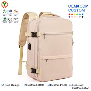 กระเป๋าเป้สะพายหลังสำหรับเดินทางไปโรงเรียนสำหรับผู้หญิง  แบบกันน้ำ  พร้อมสายรัดอก  น้ำหนักเบา  ใช้ได้ทุกวัน - Product Image 1