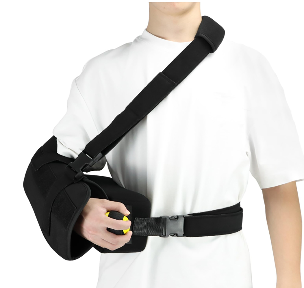 VISKONDA Arm Sling Shoulder Immobilizer - Rotator Cuff Support Brace Comfortable Medical Sling For Shoulder Injury Left And Right Arm Men And Women For Broken Dislocated Fracture Strain Small