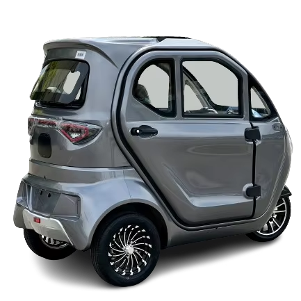 Compact Electric Three-Wheeler - Efficient and Eco-Conscious Transport