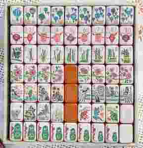 Juego de Mahjong Americano Acrílico Come With Me de 165 Piezas, Lujoso y Elegante, Personalizado para Adultos - Product Image 2