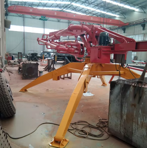 Pompa per Calcestruzzo Diesel ad Alta Stabilità HGR28 con Braccio di Pompaggio a Pavimento, Raggio Massimo di Pompaggio di 28,1m e Produttività di 15m³/h - Product Image 6