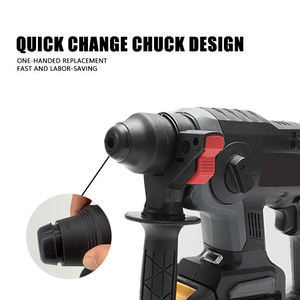 Marteau sans fil haute puissance, perceuse lithium double usage, 220V, alimenté par batterie, machinerie pour l'industrie du bâtiment - Product Image 4